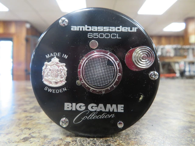 リール ambassadeur 6500CL BIG GAME Collection Abu Gacia Bait Reel Ambassadeur 6500CL Big game BLACK