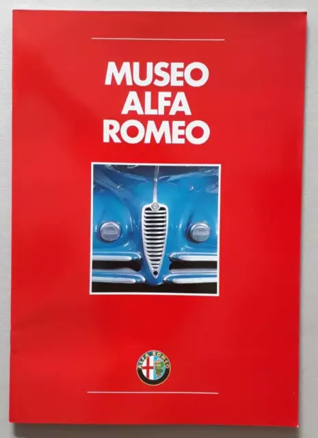 Alfa Romeo Museum Arese Brochure - 6C 2500 Giulietta Giulia 33/2 Stradale