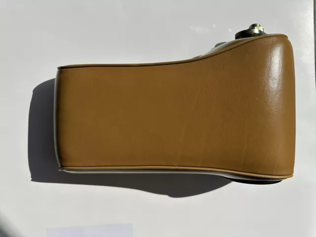 Mercedes 86-91 C126 SEC Coupe PALOMINO leather front Driver Seat OEM Armrest