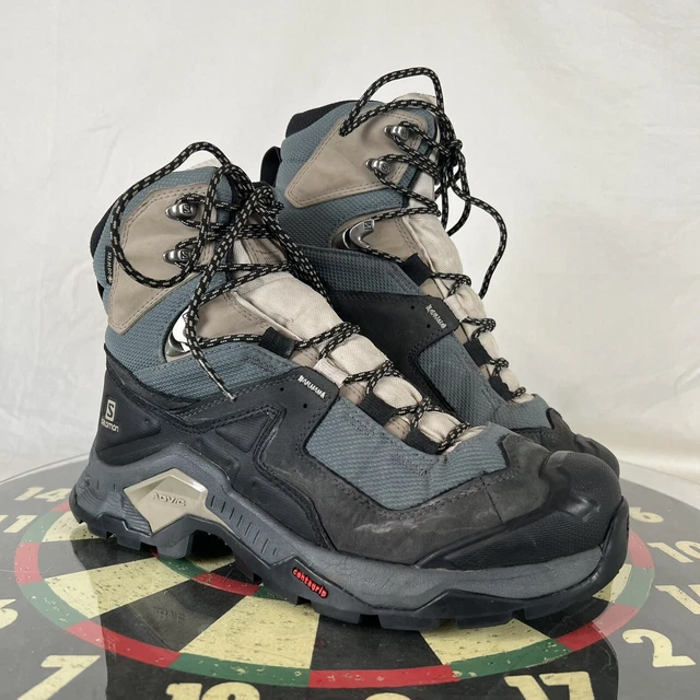 SALOMON QUEST ELEMENT GTX Hiking Boots Shoes Blue GoreTex Women’s Size