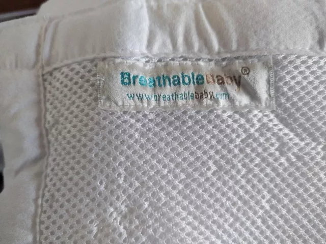 Airwrap Mesh "Breathablebaby(R)" Cot Protection System/Bumper - 9"/23cm High