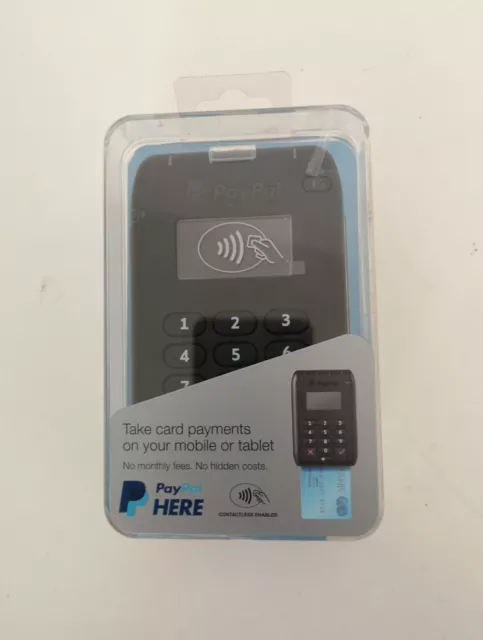 PayPal  Here Contactless Chip and Pin Card Reader