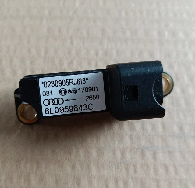 AUDI A3 8L Lateral Acceleration Sensor Crash Sensor 8L0959643C 170901