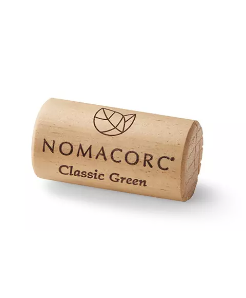 N°100 tappi CLASSIC GREEN Nomacorc per vino lungo affinamento misura: 43x23mm