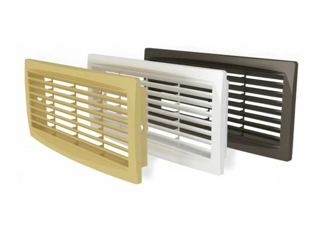 GRIGLIA SFIATO ARIA alluminio 480 mm x 60 mm copertura elettrodomestici GRIGLIA SFIATO ARIA alluminio 480 mm x 60 mm copertura elettrodomestici