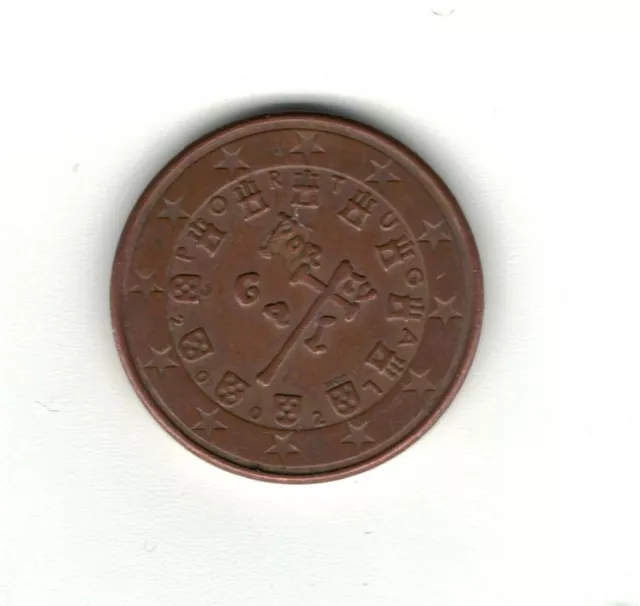 Pièce (Coin) 5 CENT PORTUGAL 2002 EURO