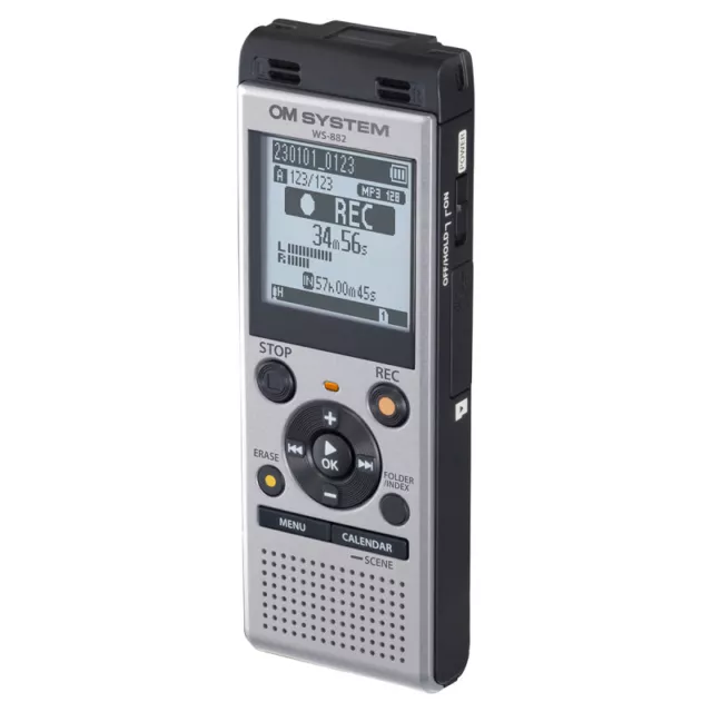 Olympus Digital Voice Recorder 4Gb With Built-In Usb & Micro Sd Slot - Ws882