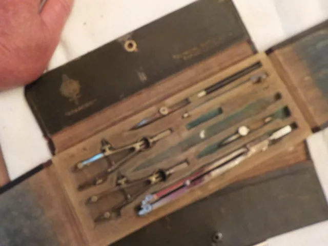 VTG.Technical Supply Co. TESCO Scranton PA Academic Drafting Tool Set NO.1054