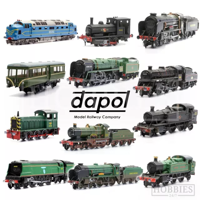 Dapol Locomotives Plastic Model Kits OO HO Gauge Scale Diesel Steam Railway