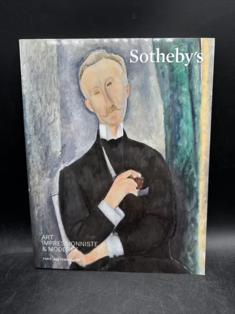 sothebys auction catalog Paris December 4, 2013 Impressionist & Modern Art