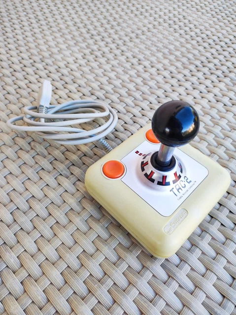 Joystick Stile TAC 2 (Suncom) DB9 Per Commodore C64, Amiga 500, Atari - Sapore Retrò Garantito!