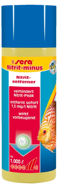 Sera nitriet-minus nitrietstop nooit meer nitriet in je aquaium 100ml