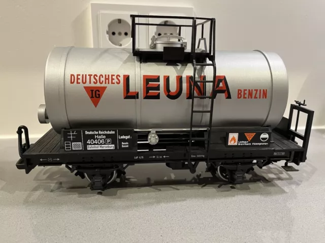 LGB 40406 DR Leuna Kesselwagen wie Neu 2