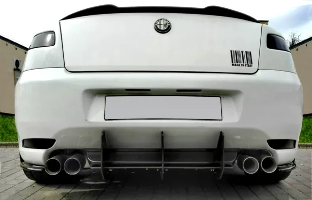 Rear Diffuser Diffusor Maxton Design Abs For Alfa Romeo Gt