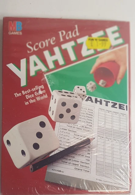 Yahtzee - Set di coppe con 5 dadi in similpelle professionale per giocare a giochi, Yahtzee, casinò, farkle, bomboniere, tazza e dadi, set Yahtzee