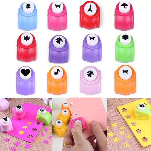 Mini Paper Cut Punch Scrapbook Craft Cutter Stencil Handheld Hole Tool Hot Tool