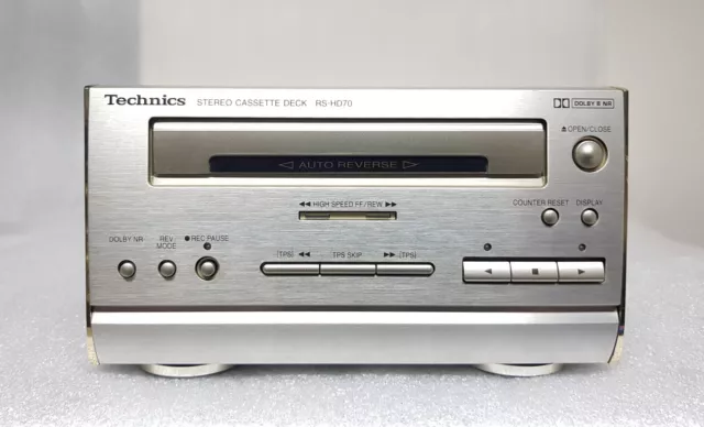 Technics RS-HD70 - Piastra di cassette sistemi HD - Made in JAPAN Cassette deck 2