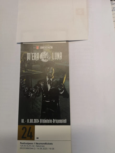 M Era Luna Tickets Vor Ort Kaufen M'ERA LUNA FESTIVAL 2024 Ticket Festivalpass Neumondticket EUR 303,00