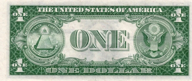 Series 1935 E - $1 One Dollar - Silver Certificate Notes - Radar Serial Number 2