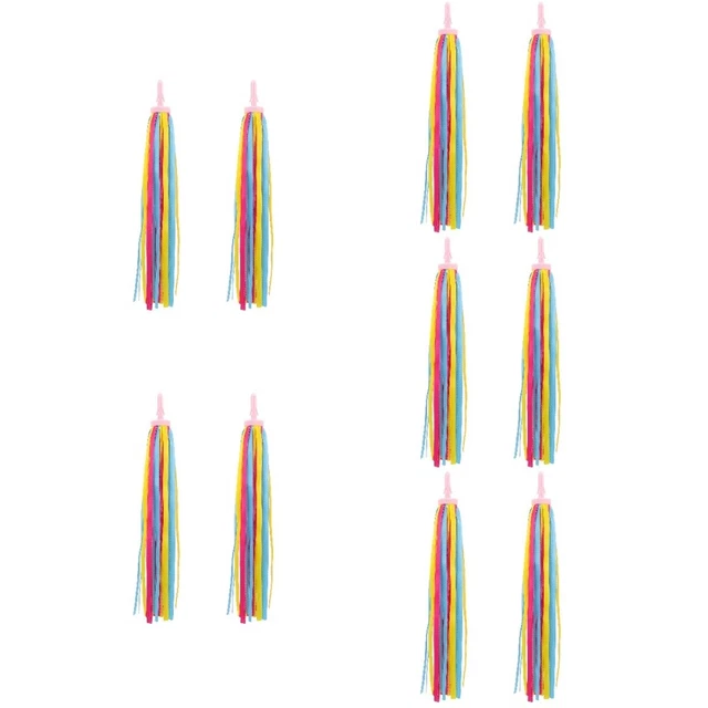 5 Pairs Children S Bike Accessories Ribbon Tassel Streamer Scooter Grips Toddler