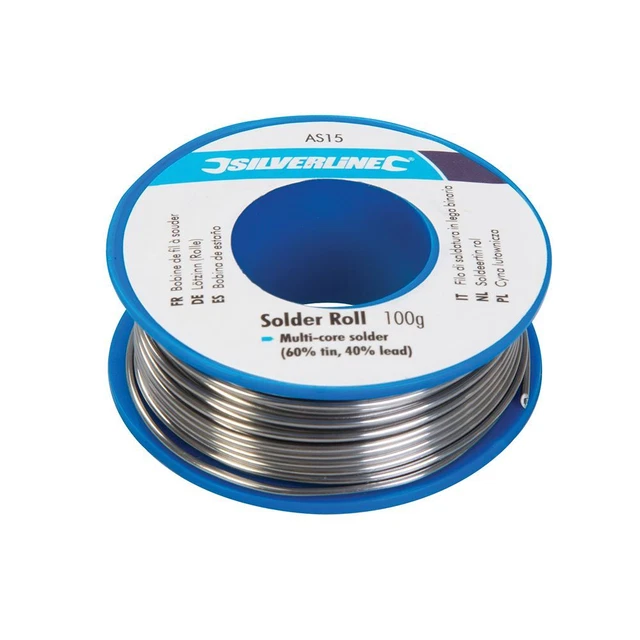 Silverline 100 g Rotolo di saldatura AS15