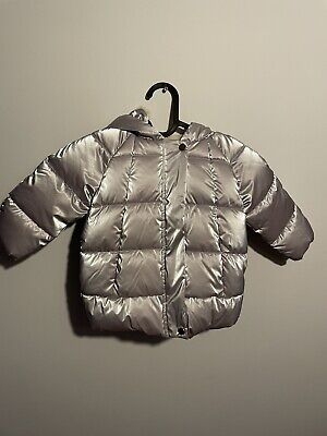 Girls Lilac Metallic Padded Coat Jacket Age 12-18 Months NEXT BNWT RRP £32 86cm