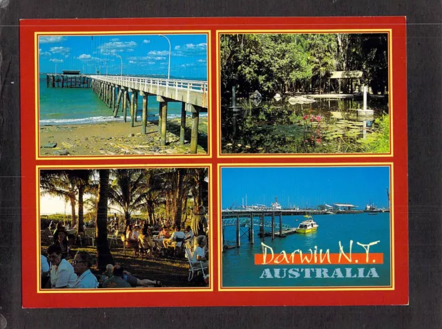 D0056 Australia NT Darwin 4 image Multiview postcard