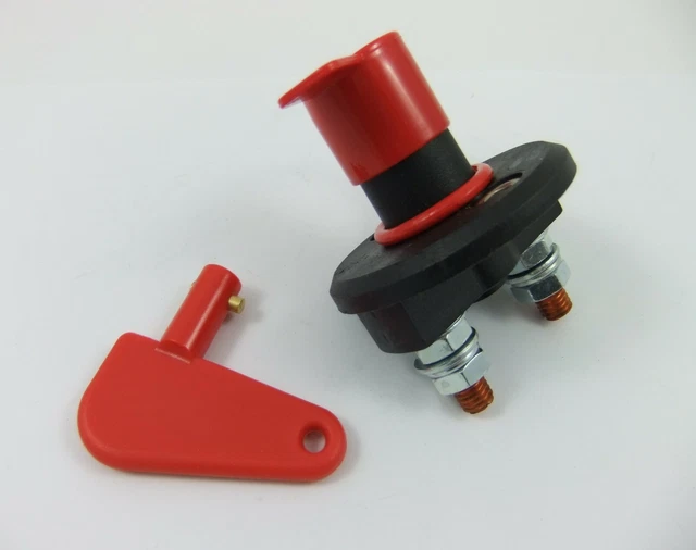 Batterie Trennschalter Hauptschalter Nato Knochen 300A Traktor Radlader Oldtimer
