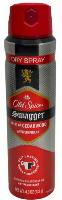 Spray seco antitranspirante Old Spice Swagger 4,3 oz