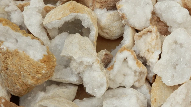 Quarzgeode Quarzdruse, Marokko, 1 kg, schwere/massive Geoden, Abverkauf 8