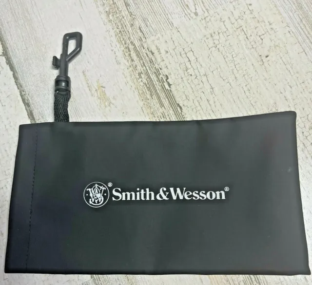 Smith & Wesson Safety Glasses Pouch Storage Case Travel Holder Black 4" x 8"
