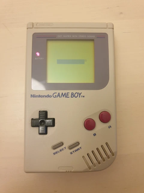 CONSOLE NINTENDO GAME Boy 1ère Génération (Fat, DMG-01) - Très bon état ...