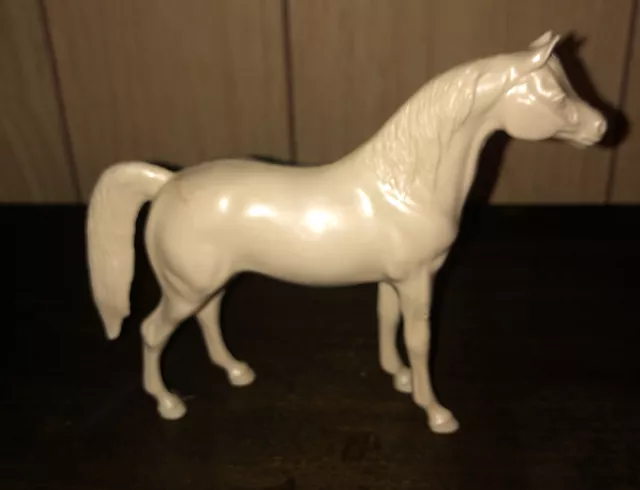 Vintage Hartland Plastics Unpainted Toy Horse 6”