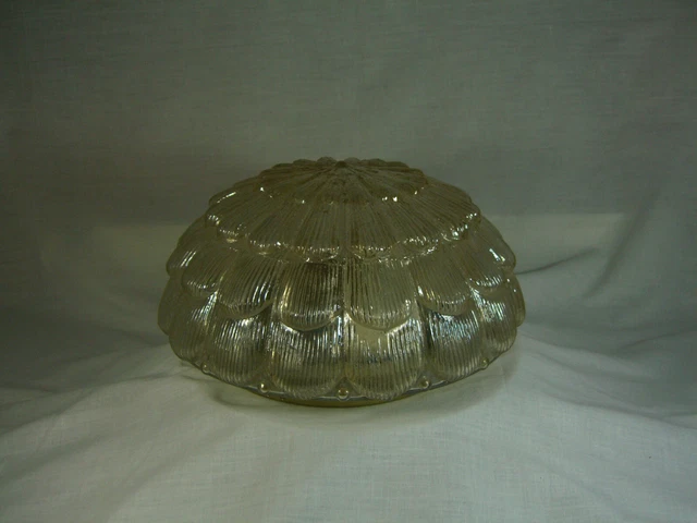 Art Deco Mid Century Modern, Ceiling Light, Wall Lamp  Flush Mount, Blown Glass