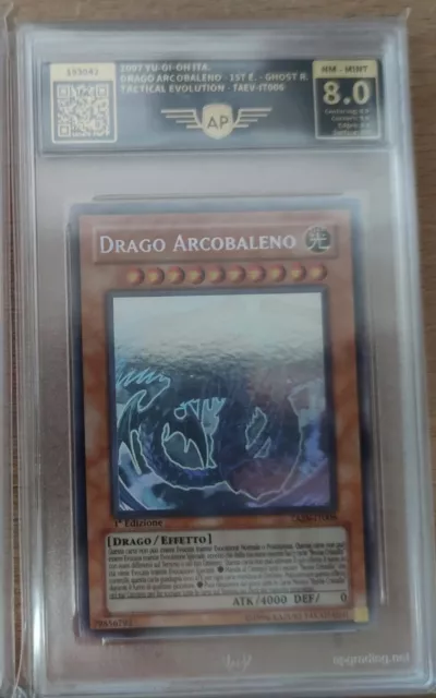 Drago Arcobaleno Ghost 1ed Yu-gi-oh