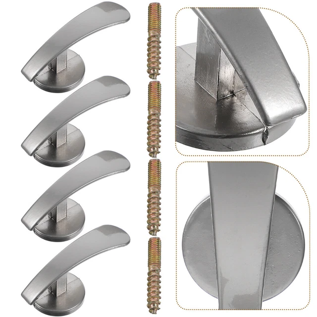 GANCI PER TENDE Da Parete Decorativi Di Ricambio Per Finestre, 4 Pezzi - Foto 10