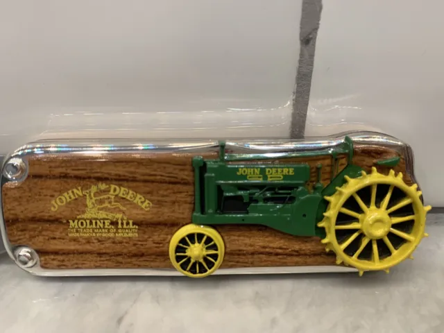 FRANKLIN MINT : Model A 1934 John Deere Tractor Collector Knife Vintage