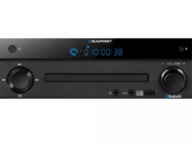 Bluetooth Stereo Lautsprecher System FM Radio CD CD-R CD-RW MP3 USB 3.5 Buchse Fernbedienung 2