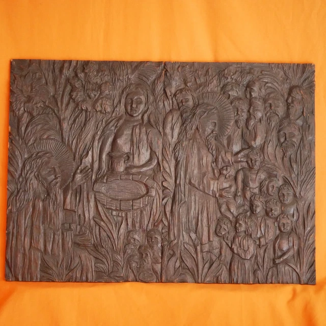 HAUTE EPOQUE Paire de panneaux bois sculpté XVIIe Sculpture Carved wood panels