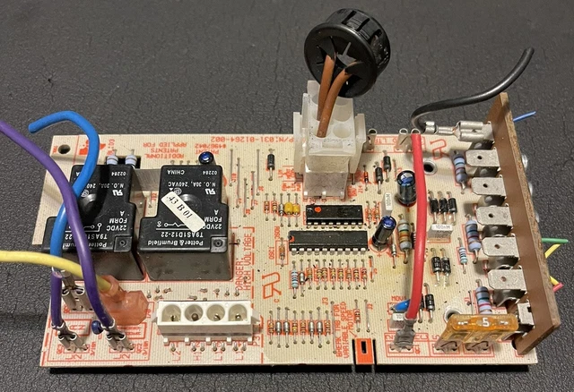 Coleman Gas Furnace Control Circuit Board 031-01910-000 Wiring Diagram