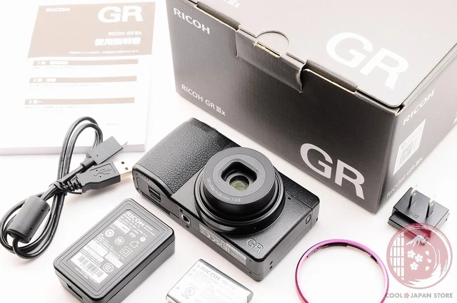 [ 441 shots TOP MINT in Box w/ Ring] RICOH GR IIIx III X 24.0 MP Compact C671