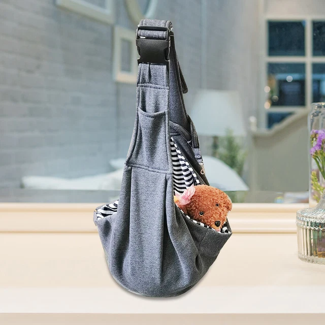Borsa per trasporto animali domestici grande capacità animale domestico cane imbracatura borsa per animali di piccola taglia gatto cane