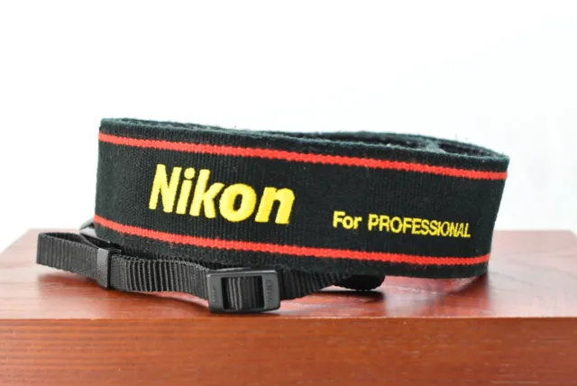 [MINT] Nikon Genuine Neck Strap 1.77in (4.5cm) For Professional From JAPAN