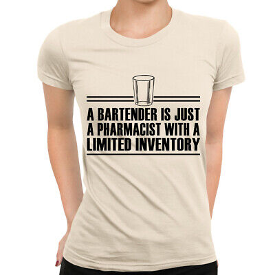 Bartender Funny Ladies T-Shirt | Screen Printed - Womens Top