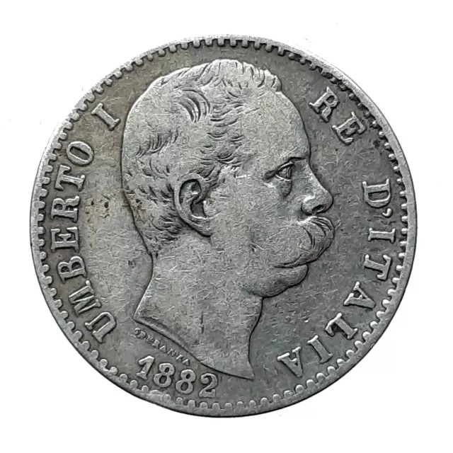 [NC] UMBERTO I - SAVOIA - 2 LIRE 1882 (nc9921)