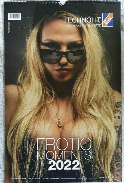 NEU TECHNOLIT EROTIKKALENDER 2022 Werkstattkalender Kalender Edition
