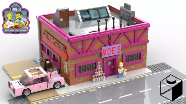 | Moe’s Tavern | Digital Instructions | No Brick