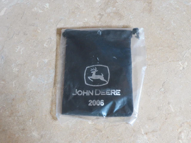 NIP 2006 sealed JD John Deere Christmas Holiday pewter Ornament 720 tractor 11th