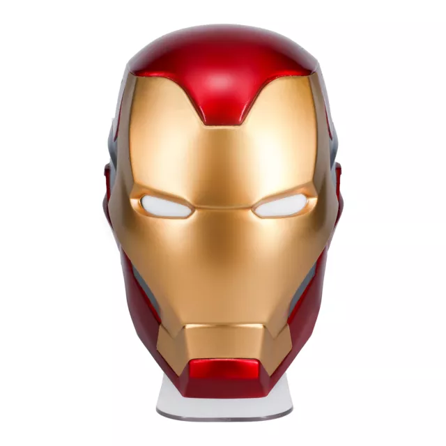Iron Mas Maske Lampe Avengers Marvel Comics Stan Lee Tony Stark Merch Light Fan