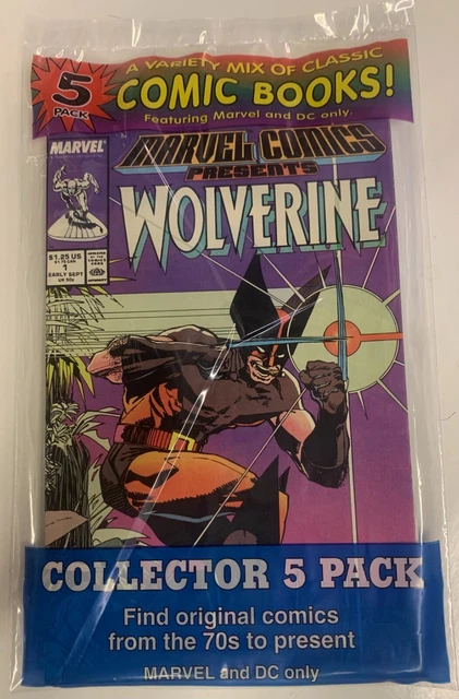 Marvel/Dc Collector 5-Pack Marvel Comics Presents Wolverine #1 (1988)(Key Issue)